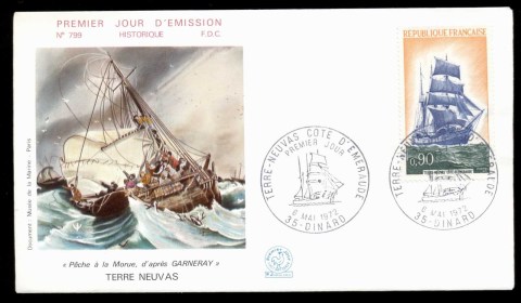 France-1972-Sailing-Ship