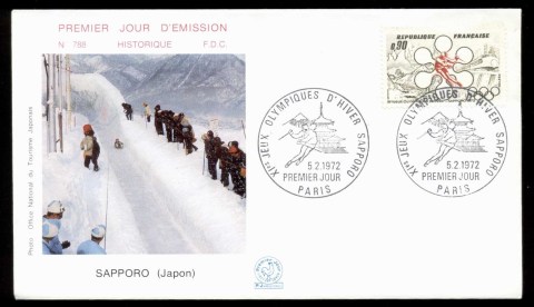 France-1972-Winter-Olympics-Sapporo-FDC