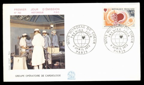 France-1972-World-Health-Month-FDC