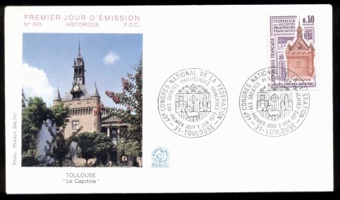 France-1973-FIP-Toulouse-FDC