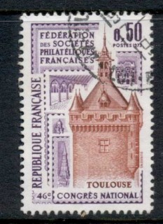 France-1973-FIP-Toulouse-Tower-Square-FU