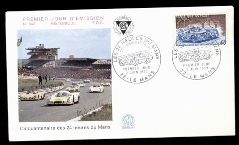 France-1973-Le-Mans-24-hour-Race-FDC