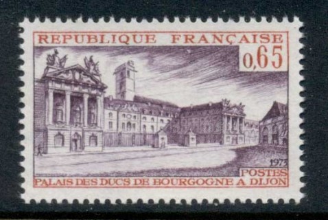 France-1973-Palaces-of-Dukes-of-Burgundy-MUH