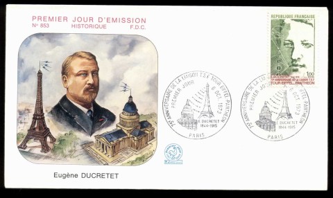 France-1973-Radio-Signals-FDC