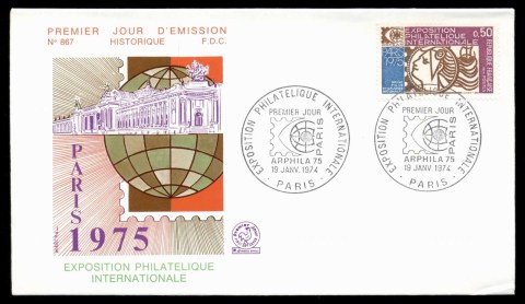 France-1974-ARPHILA-FDC