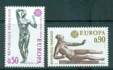 France-1974-Europa-MUH-lot45410