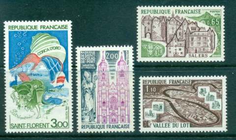 France-1974-Tourism-MUH-lot45413