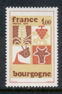 France-1975-Burgundy-MUH