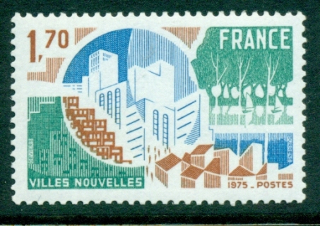 France-1975-New-Town-Creation-MUH-Lot29189