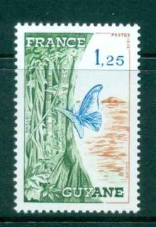 France-1975-Regions-of-France-Guyane-MUH-lot45426