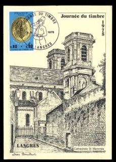 France-1975-Stamp-Day-Maxicard