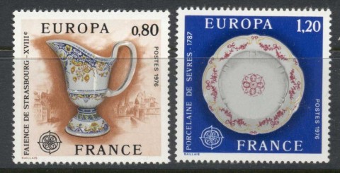 France-1976-Europa-MUH