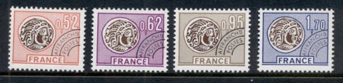 France-1976-Gallic-Coin-Precancels-MUH