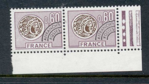 France-1976-Gallic-Coin-precancels-60c-pr-MUH