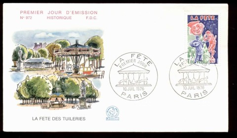 France-1976-Paris-Summer-festival-FDC