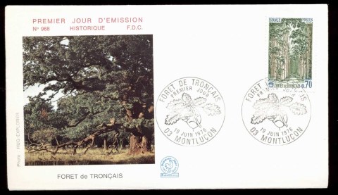 France-1976-Protection-of-the-Environment-FDC