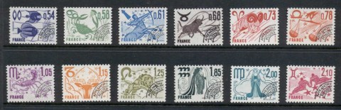 France-1977-78-Zodiac-Signs-precancels-MUH