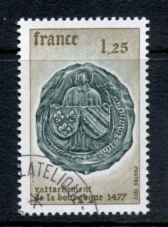 France-1977-Annexation-of-Burgundy-CTO