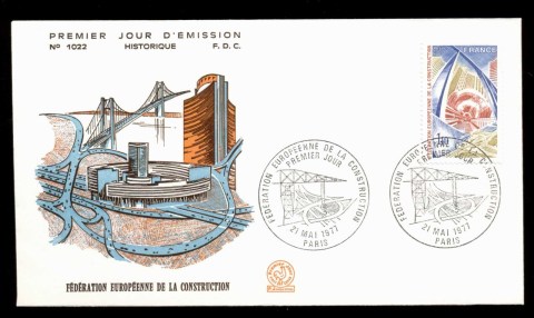 France-1977-Construction-Industry-FDC