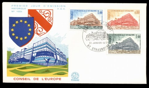 France-1977-Council-of-Europe-FDC