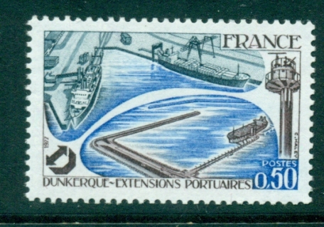 France-1977-Dunkirk-harbour-MUH-Lot29218