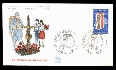 France-1977-France-Remembers-its-Dead-FDC