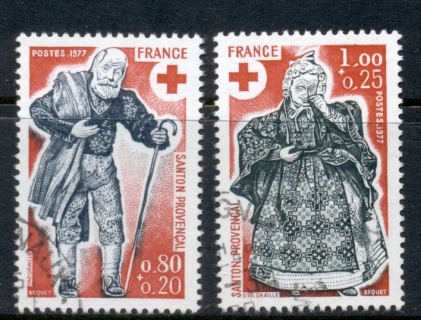 France-1977-Red-Cross-FU