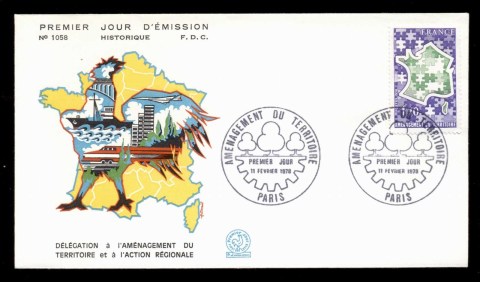 France-1978-Administrative-changes-FDC