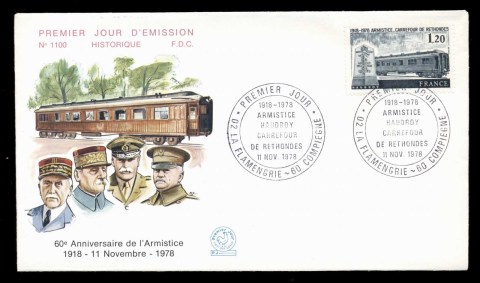 France-1978-Armistice-60th-Anniversary-FDC