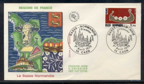 France-1978-Basse-Normandie-FDC