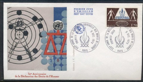 France-1978-Declaration-of-Human-Rights-FDC