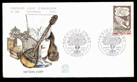 France-1978-Encouragement-of-Handicrafts-FDC