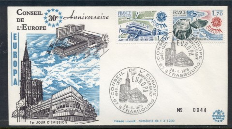 France-1978-Europa-FDC