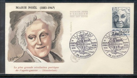 France-1978-Marie-Noel-FDC