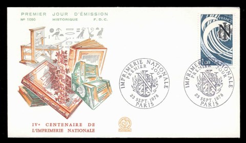 France-1978-National-Printing-Office-FDC