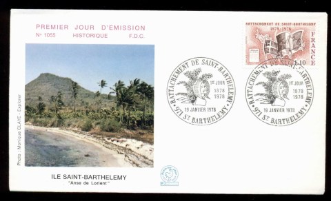 France-1978-St-Barthelemy-Is-FDC