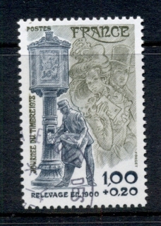 France-1978-Stamp-day-CTO