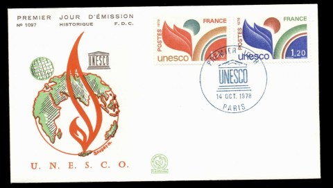 France-1978-UNESCO-FDC