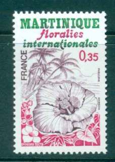 France-1979-Flower-Festival-Martinique-MUH-lot45467