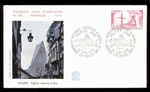 France-1979-Joan-of-Arc-Monument-FDC