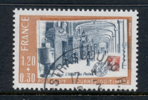 France-1979-Stamp-day-FU