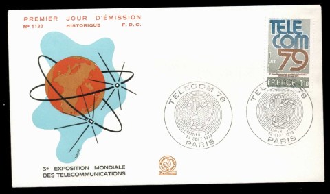 France-1979-Telecommunications-Exhibition-FDC