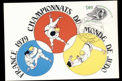 France-1979-World-Judo-Championships-Maxicard