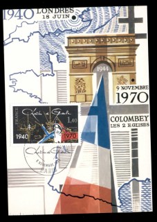 France-1980-Charles-de-Gaulle-Maxicard