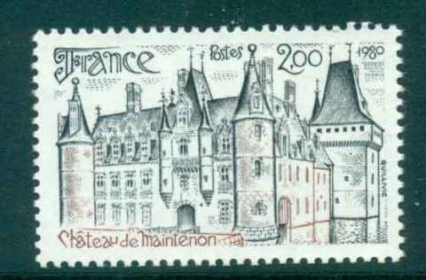 France-1980-Chateau-de-Maintenon-MUH-lot45477