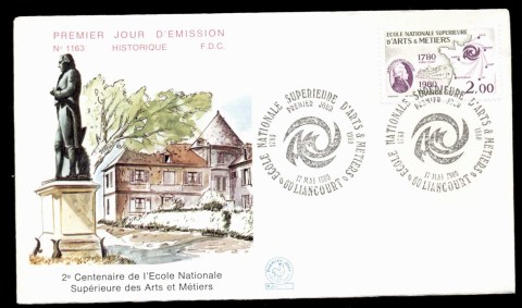 France-1980-College-of-Arts-Handicrafts-FDC