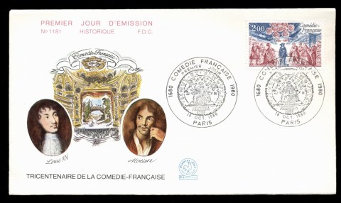 France-1980-Comedie-Francaise-FDC