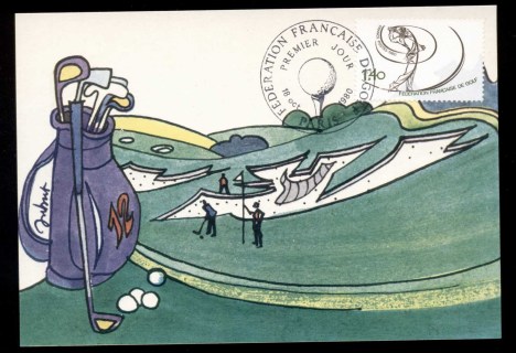 France-1980-French-Golf-Federation-Maxicard