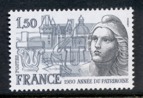 France-1980-Heritage-Year-MUH