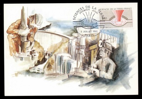 France-1980-International-Geological-Congress-Maxicard